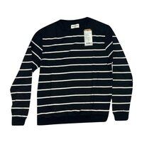 Mens Crew Neck Striped Sweatshirt