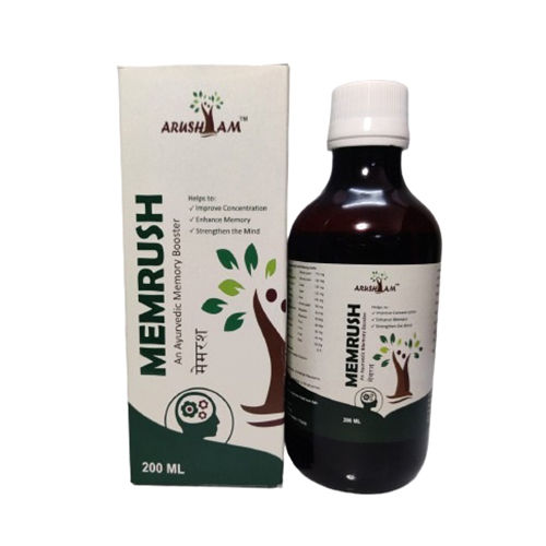 200Ml Ayurvedic Memory Booster Syrup Age Group: For Adults