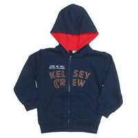Baby Boys Full Zipper Sweatshirt - Cotton Blend, Sizes 6/9m To 30/36m, Multicolor | Soft, Breathable, Ideal For Infants And Young Children