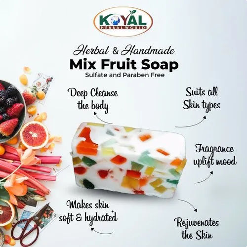 Mix Fruit Bath Soap Best For: All Types Of Skin