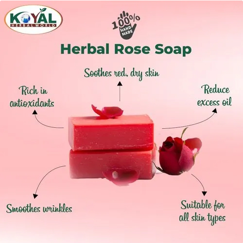 Rose Herbal Bath Soap