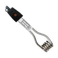 230V Water Immersion Heaters - Stainless Steel, Freestanding Installation, Silver Color | Electric Power Source, Reliable Warranty