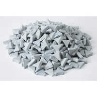 Abrasive Ceramic Media - Ceramic Material, Various Shapes & Sizes, Grey Color | Ideal For Mass Finishing, Deburring, Polishing & Surface Cleaning