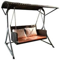 Stainless Steel Garden Jhula - Modern Design, Brown Finish | Durable, Rust-resistant, Easy To Clean, Eco-friendly