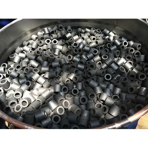 Carbon Raschig Rings 25*25*6mm resist with HF acidPingxiang Ksource  Chemical Packing CO., LTD