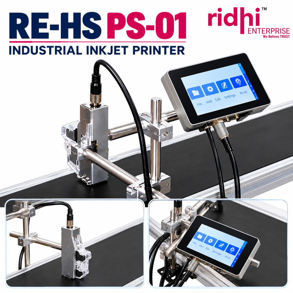 Re Hsps Inkjet Printer - Automatic Grade: Semi-Automatic
