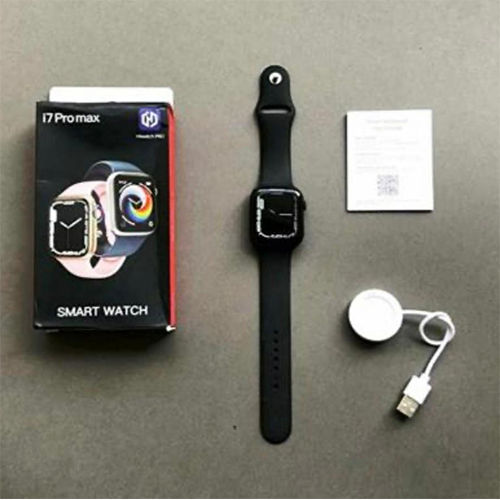 Black I 7 Pro Max Smart Watch