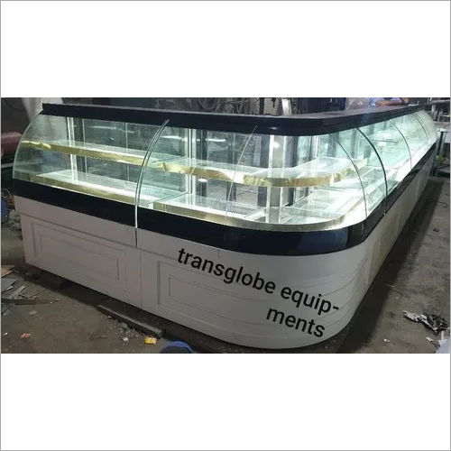 L Shape Cold Display Counter