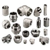 Silver Stainless Steel Forge Elbow