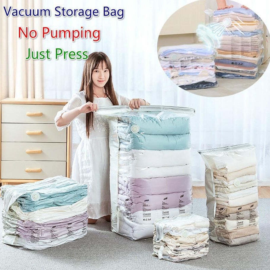 space Saver Vacuum Storage Compression Bags (0506)