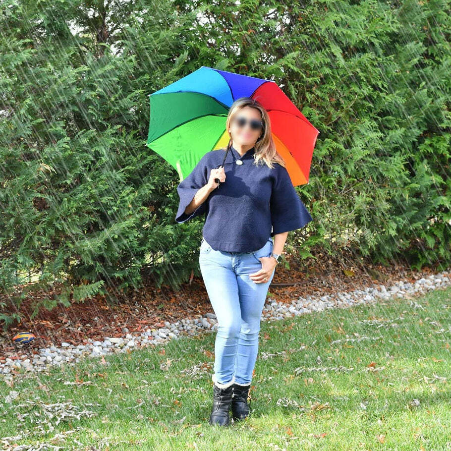 Rainbow Umbrella for Men and Women