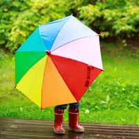 Rainbow Umbrella for Men and Women