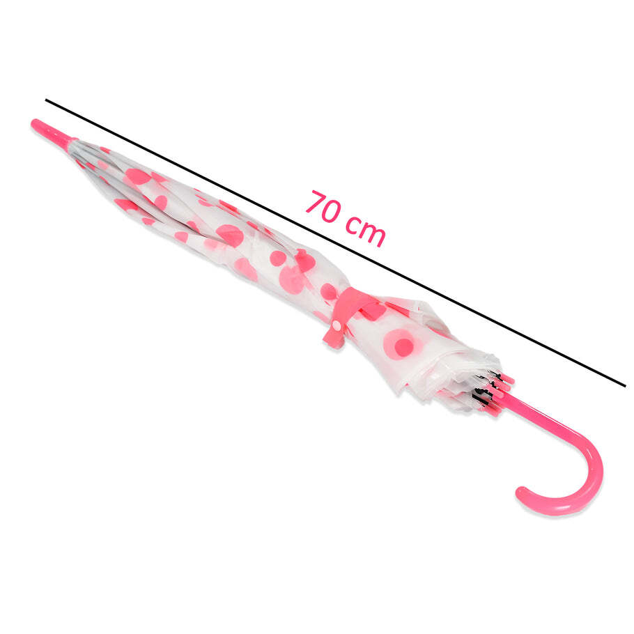 Dot Printed Umbrella for Men and Women Multicolor (6258)