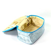 PORTABLE MAKEUP BAG WIDELY USED BY WOMEN S FOR STORING THEIR MAKEUP EQUIPMENT S AND ALL WHILE TRAVELLING AND MOVING (6228)