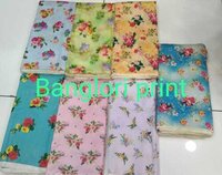 Banarasi Print Fabric - Attributes: Quick Dry