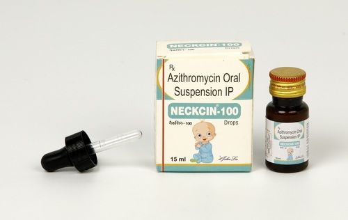 Azithromycin Suspension - Syrup Form, Dry & Cool Storage, Doctor Prescribed Dosage, Broad-Spectrum Antibiotic Against Bacterial Infections