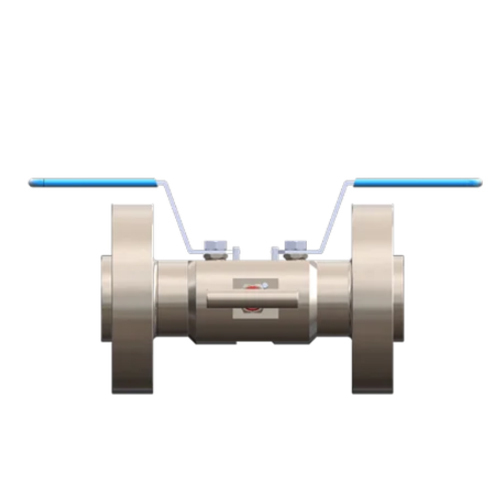Double Block And Bleed Valve with flange end