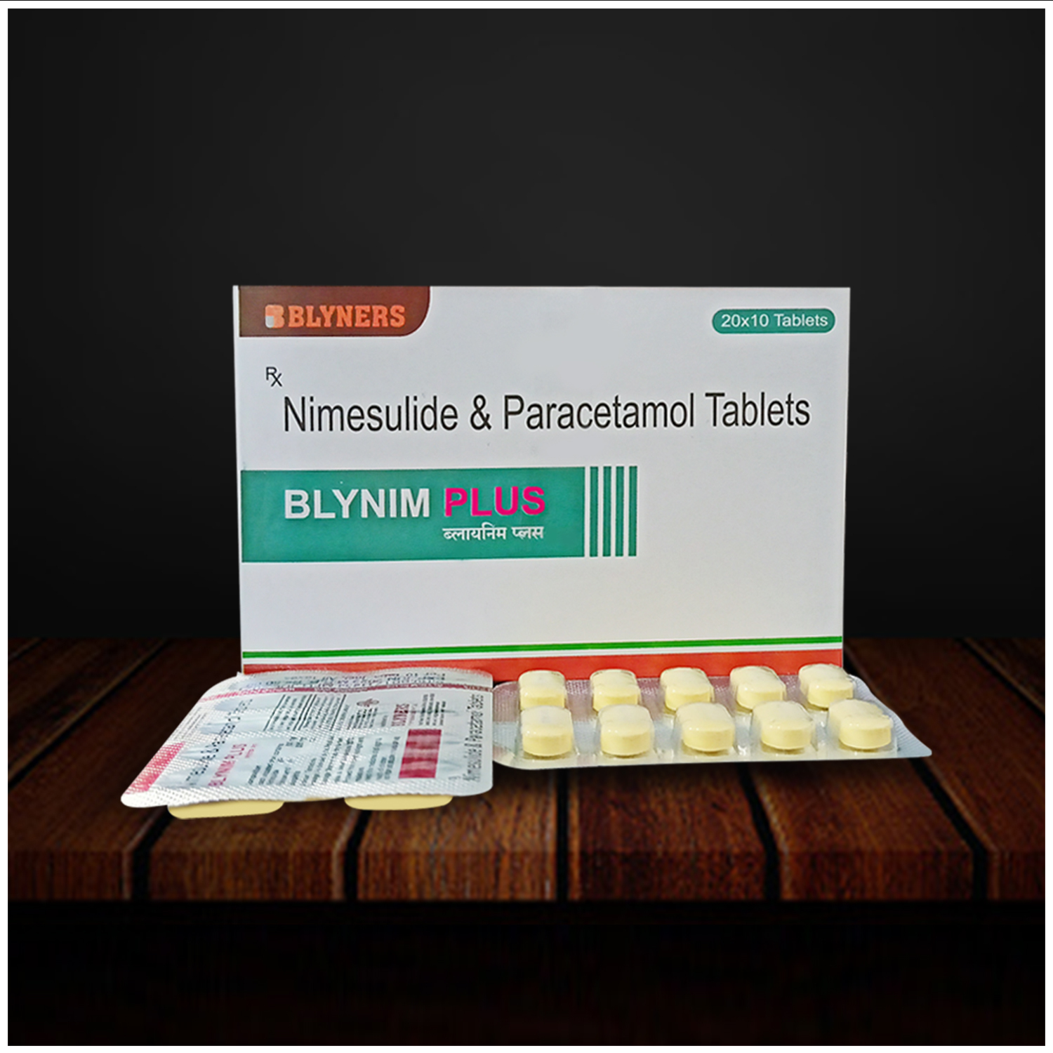 Nimesulide and Paracetamol Tablets