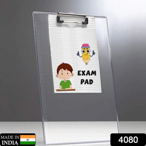 Good Quality Plastic Student Exam Pad 9.25 X 13.25 Inch at Best Price in  Ahmedabad