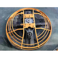 Yellow Honda Gx160 Power Trowel