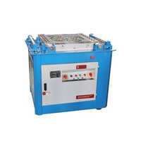 Steel Bar Bending Machine - Steel Construction, Automatic Operation, Blue Color | Industrial Usage, Efficient Bending Rollers, High-quality Build