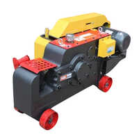 Yellow Steel Bar Cutting Machine