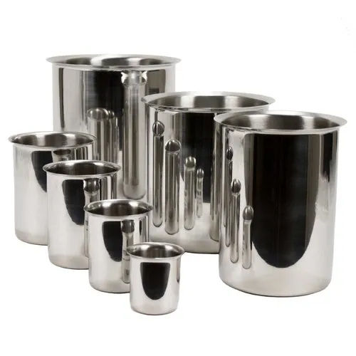 Stainless Steel Beakers