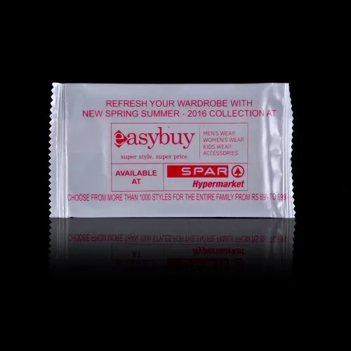 आसानी से सिंगल वाइप्स खरीदें आवेदन: व्यक्तिगत