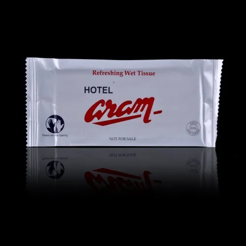 Hotel Aram Antibacterial Single Wet Wipes - Non Woven Spun Lace, 150x200 mm | Soft and Ideal for Personal Use