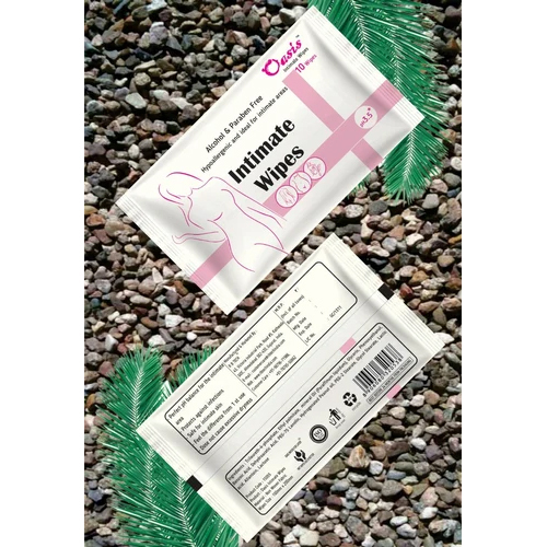 Oasis Intimate Wipes - Non Woven Spun Lace, 150 x 200 mm | Dry Place Storage, Ideal for Love Making