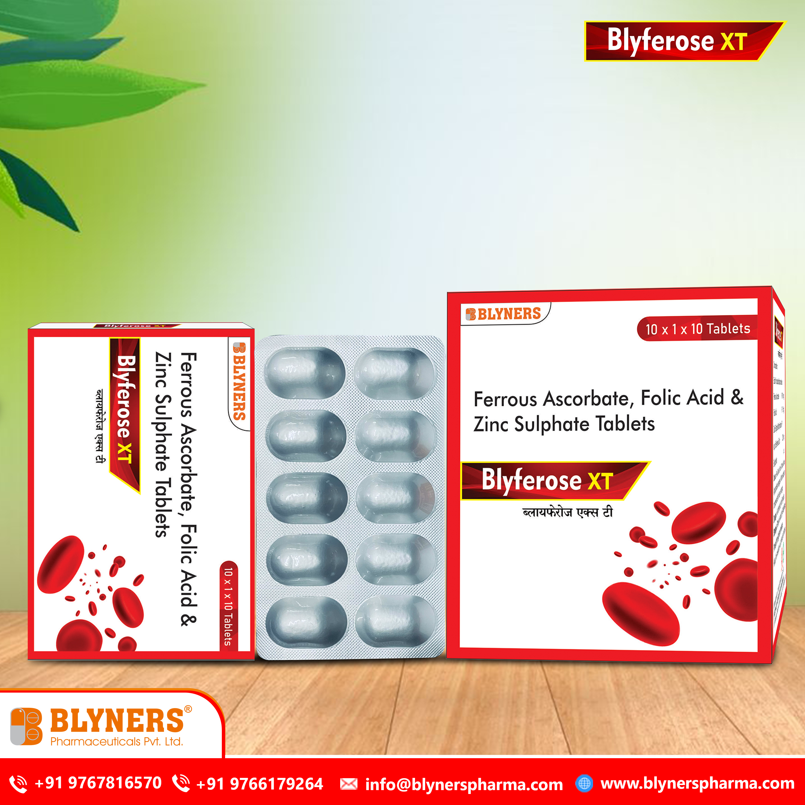 Ferrous Ascorbate Folic Acid and Zinc Sulphate Tablets
