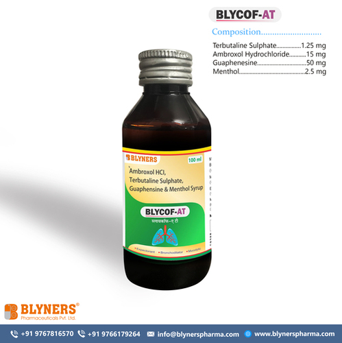 Ambroxol Terbutaline Guaiphenesin Menthol Syrup