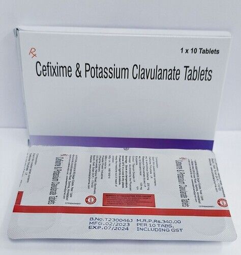 Cefixime with  Clavulanic Acid Tablet