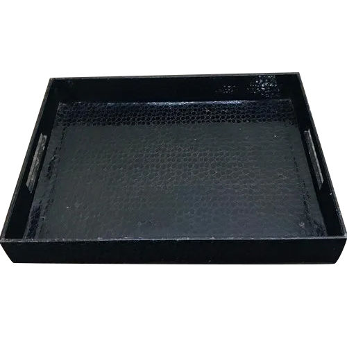 11x15 Inch Black MDF Serving Tray