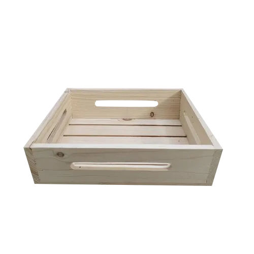 Pine Wood Square Tray