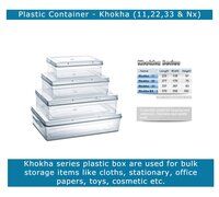 Plastic Storage Boxes Khokha Series