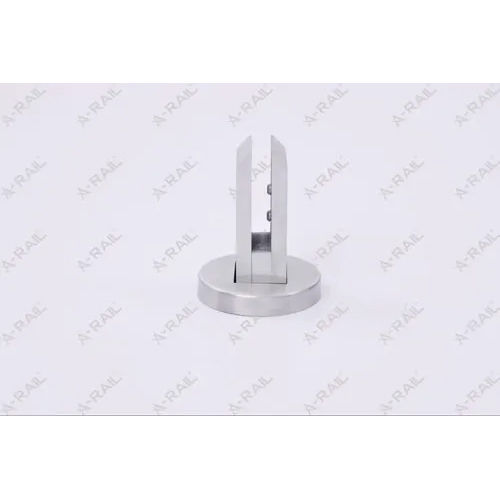 Ss Glass Bracket - Stainless Steel, 4-12 Inch Sizes | Silver Polished Railing Fitting