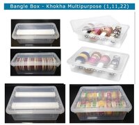 Transparent Plastic Bangle Box