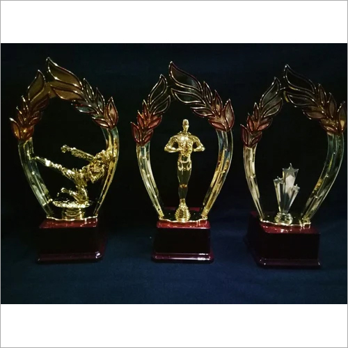 Karate Girl Award Trophy