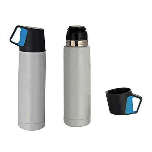 White Body Stainless Steel Sipper