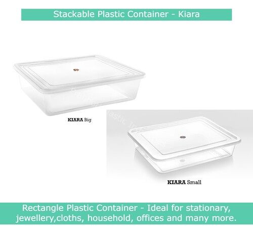 Stackable Plastic Containers