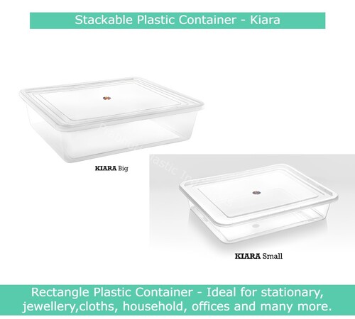 Stackable Plastic Containers