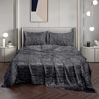 Cotton Rich Dyed King Bedsheets