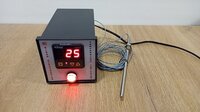 Digital Temperature Controller - 120 X 62 X 30 Mm, +/- 0.5% Accuracy, 0-800 Â°c Measuring Range, Digital Display, Low Maintenance, 1 Year Warranty