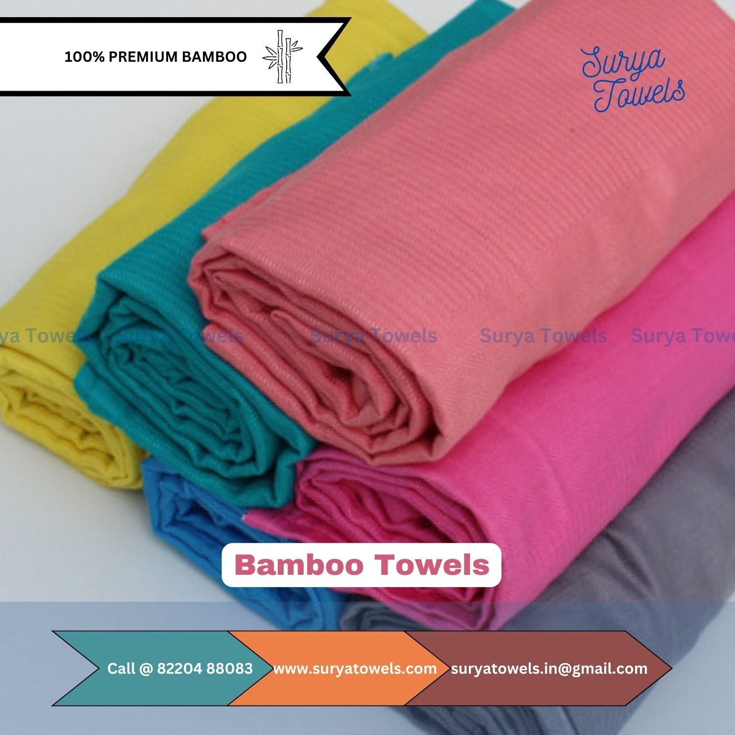 Premium Bamboo Very Soft Towels