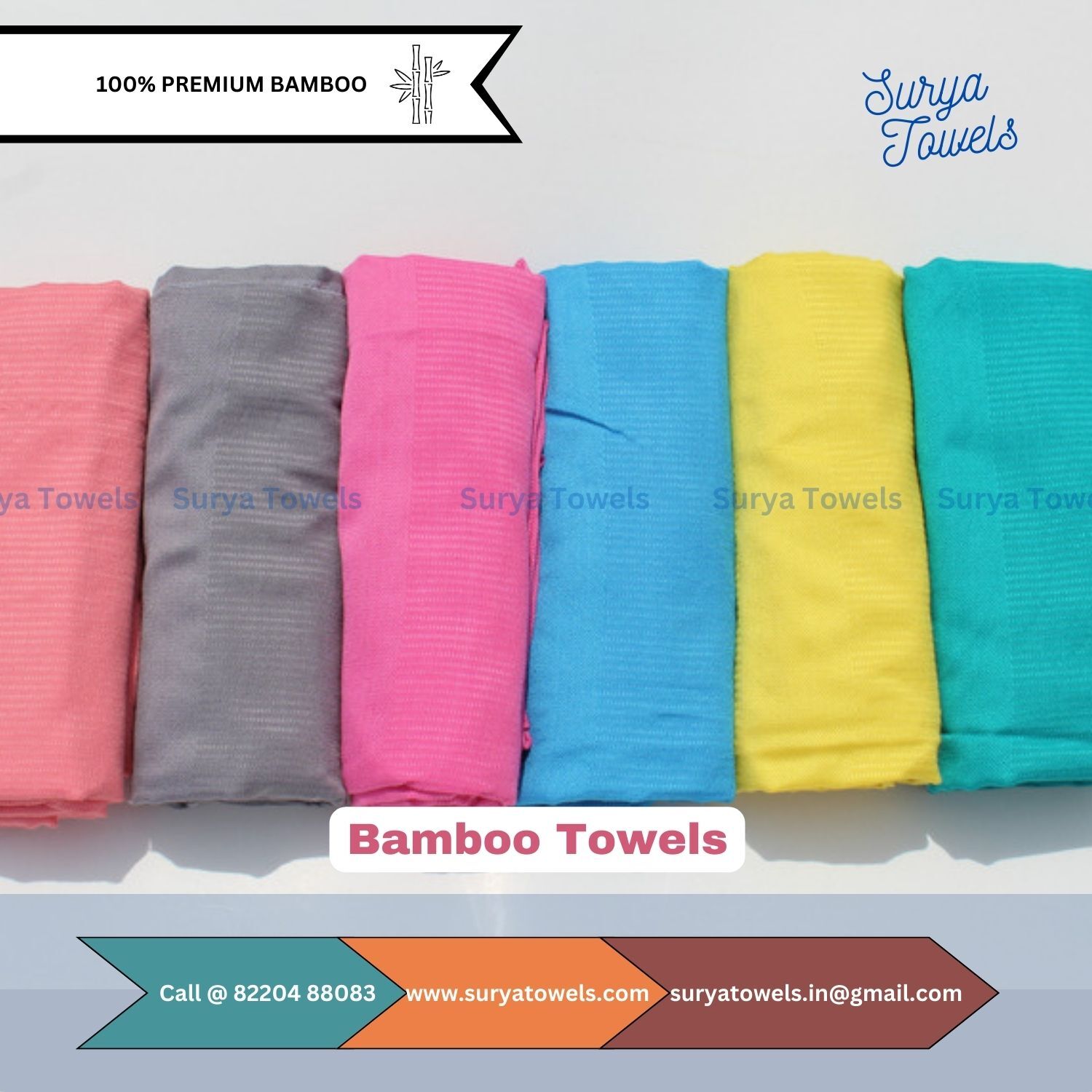 Premium Bamboo Very Soft Towels