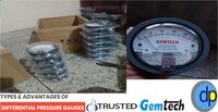 GEMTECH Differential Pressure Gauge by Gandhinagar Gujarat