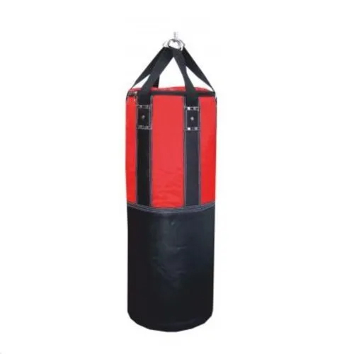 Black Genuine Leather Boxing Bag