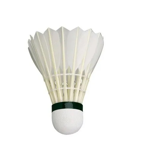 White Feather Badminton Shuttlecock