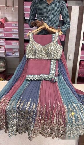 Women Designer Siqwans Lehenga Choli With Dupatt Set